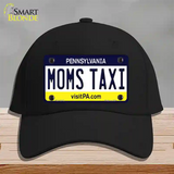 Moms Taxi Pennsylvania State Novelty License Plate Hat Cotton / Black