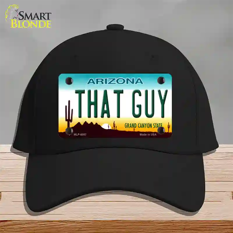 That Guy Arizona Novelty License Plate Hat Cotton / Black