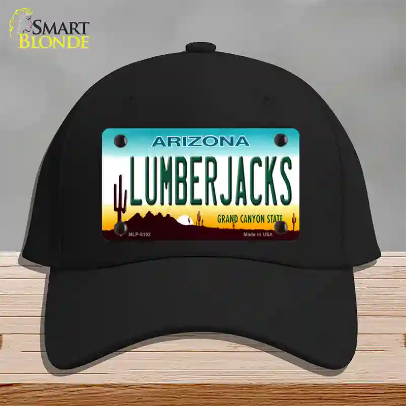Arizona Lumberjacks Novelty License Plate Hat Cotton / Black