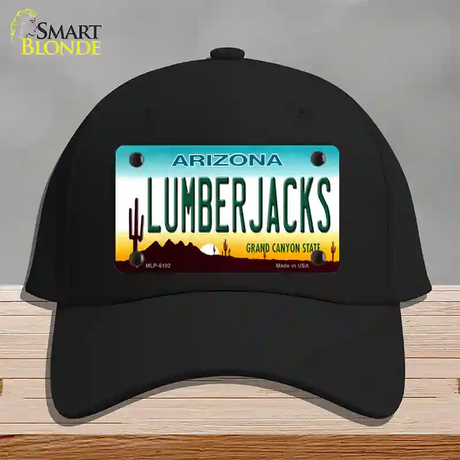 Arizona Lumberjacks Novelty License Plate Hat Cotton / Black