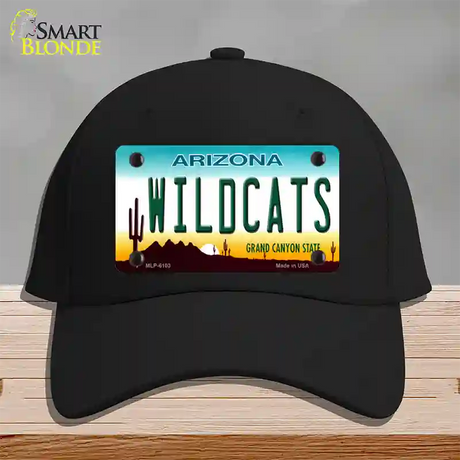 Wildcats Arizona Novelty License Plate Hat Cotton / Black