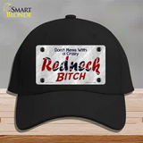 Dont Mess With Crazy Novelty License Plate Hat Cotton / Black