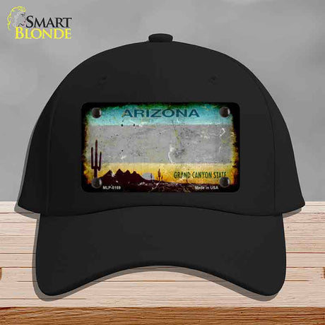 Arizona Gray Rusty Novelty License Plate Hat HAT-MLP-8169