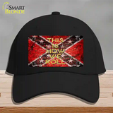 This Is How We Roll Novelty License Plate Hat Cotton / Black
