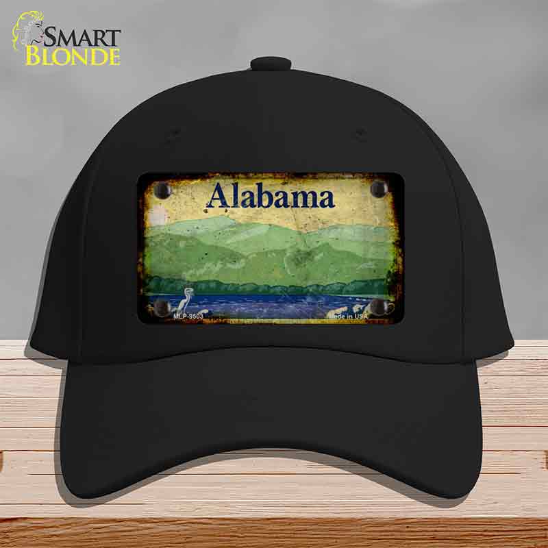 Alabama Rusty Novelty License Plate Hat HAT-MLP-9503