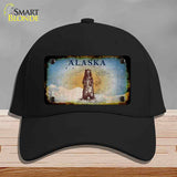 Alaska Bear Rusty Novelty License Plate Hat HAT-MLP-9512