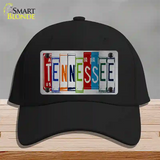Tennessee License Plate Art Novelty License Plate Hat Cotton / Black