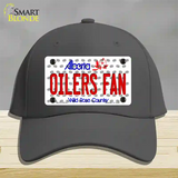 Oilers Fan Alberta Novelty License Plate Hat Cotton / Charcoal