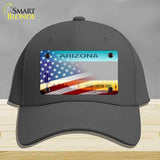 Arizona License Plate American Flag Novelty License Plate Hat HAT-MLP-12431