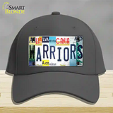 Warriors Strip Art Novelty License Plate Hat Tag Cotton Charcoal