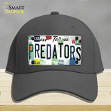 Predators Strip Art Novelty License Plate Hat Tag Cotton Charcoal