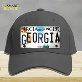 Georgia Strip Art Novelty License Plate Hat Tag Cotton Charcoal