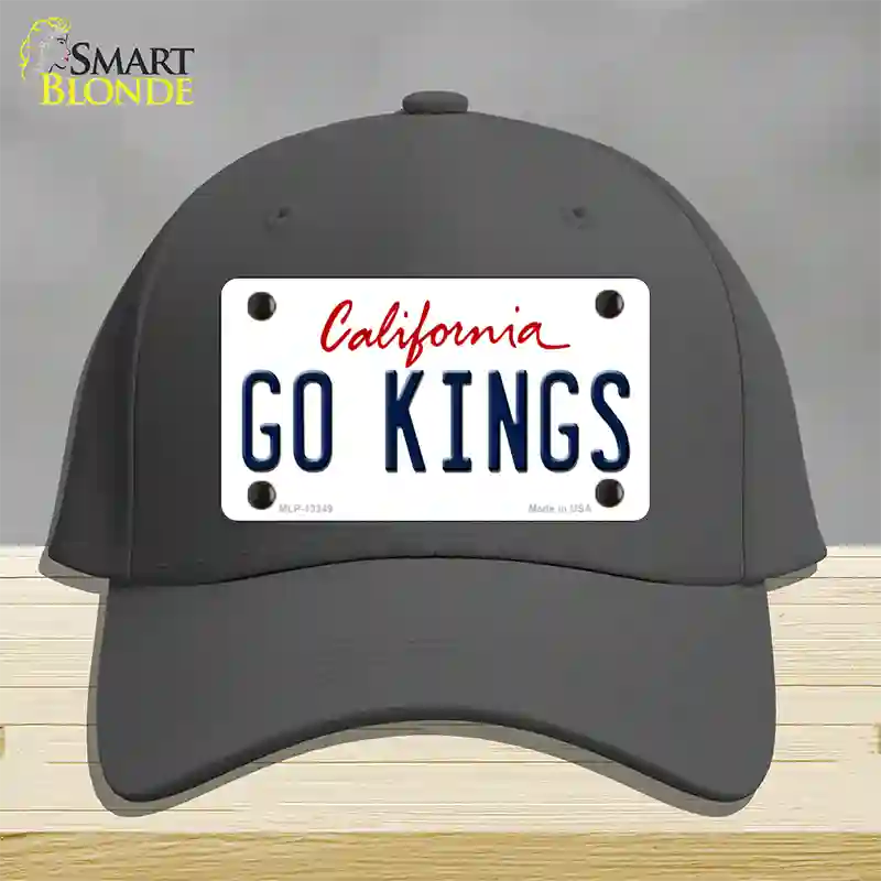 Go Kings California Novelty License Plate Hat Tag Cotton Charcoal
