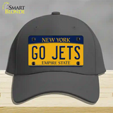 New York Go Jets Novelty License Plate Hat Tag Cotton Charcoal