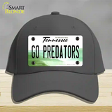 Go Predators Novelty License Plate Hat Tag Cotton Charcoal