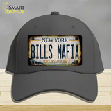 Bills Mafia New York Rusty Novelty License Plate Hat Tag Cotton Charcoal