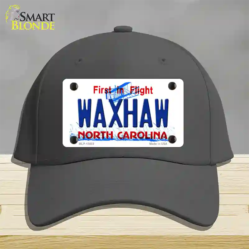 Waxhaw North Carolina Novelty License Plate Hat Tag Cotton Charcoal