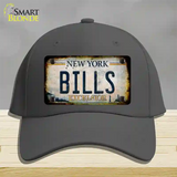 Bills Excelsior New York Rusty Novelty License Plate Hat Tag Cotton Charcoal