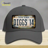 Diggs 14 Excelsior New York Rusty Novelty License Plate Hat Tag Cotton Charcoal