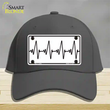 Heart Beats Novelty License Plate Hat Tag Cotton / Charcoal