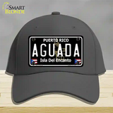 Aguada Puerto Rico Black Novelty License Plate Hat Cotton / Charcoal