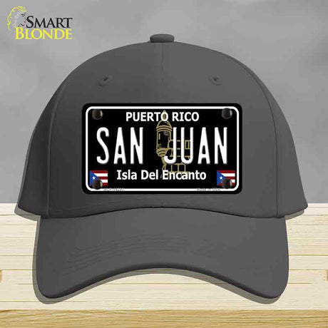 San Juan Puerto Rico Black Novelty License Plate Hat HAT-MLP-14297