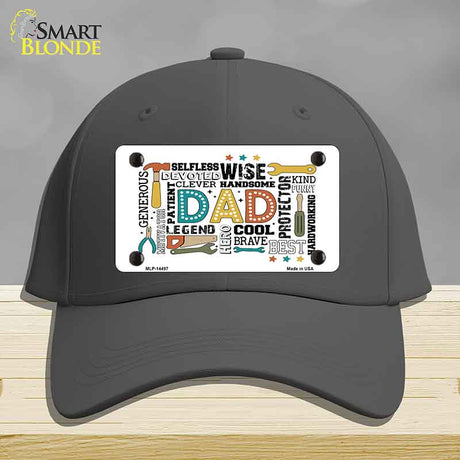 Dad Qualities Novelty License Plate Hat HAT-MLP-14497