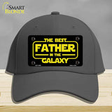 Best Father in the Galaxy Novelty License Plate Hat HAT-MLP-14503