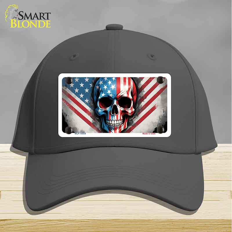 American Skull Novelty License Plate Hat HAT-MLP-14509