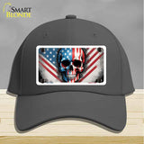 American Skull Novelty License Plate Hat HAT-MLP-14509