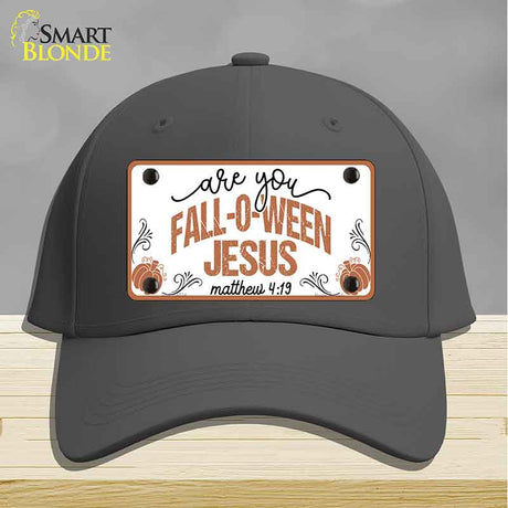 Fall-o-ween Jesus Novelty License Plate Hat HAT-MLP-14534