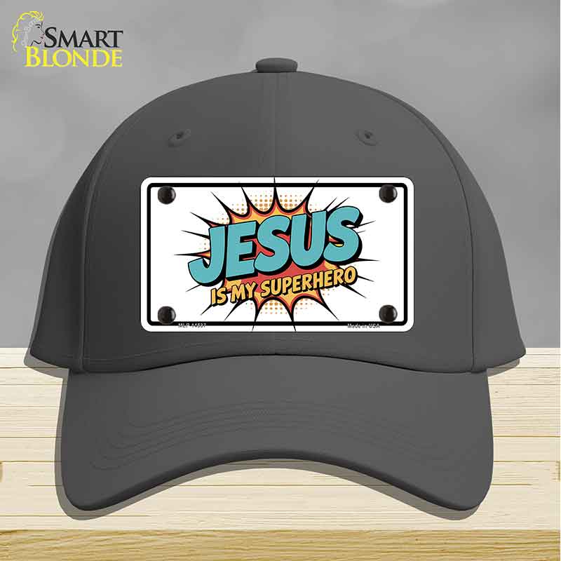 Jesus is My Superhero Novelty License Plate Hat HAT-MLP-14537
