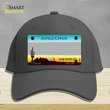 Arizona Gray State Blank Novelty License Plate Hat HAT-MLP-1455