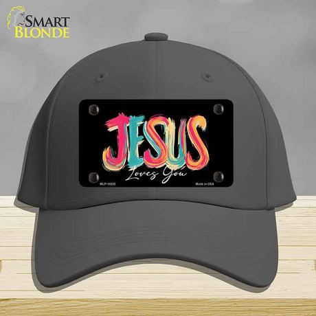 Jesus Loves You Novelty License Plate Hat HAT-MLP-14553