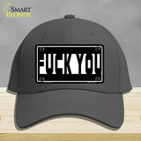 F-ck You Hidden Novelty License Plate Hat HAT-MLP-14555