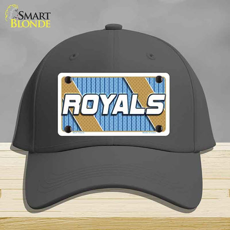 ROYALS Graphic Novelty License Plate Hat HAT-MLP-14576 Cotton Charcoal