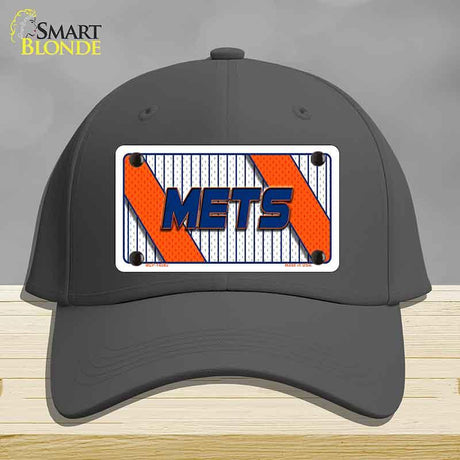 METS Graphic Novelty License Plate Hat HAT-MLP-14582 Cotton Charcoal