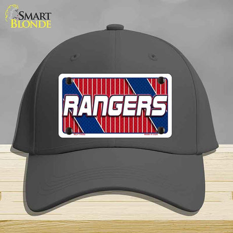 Gray cap with 'Rangers' logo on a gray background