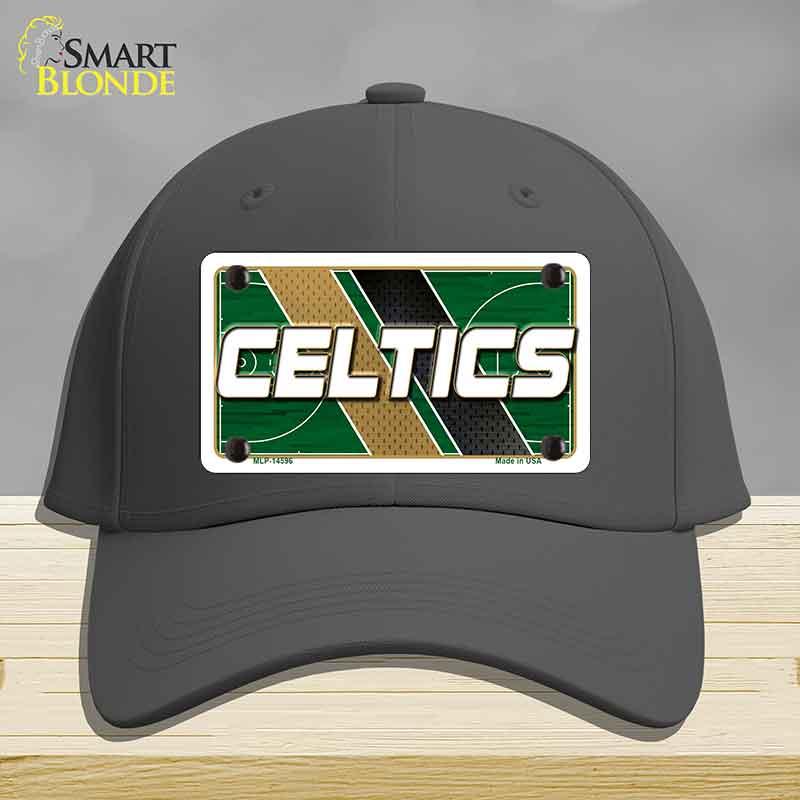 Gray cap with Celtics logo on a gray background