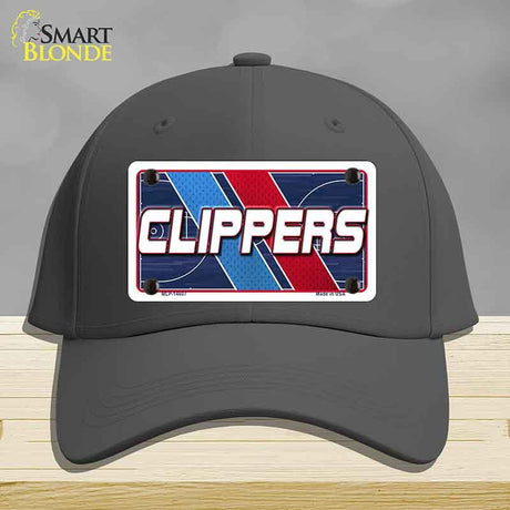 Black cap with 'CLIPPERS' logo on a gray background