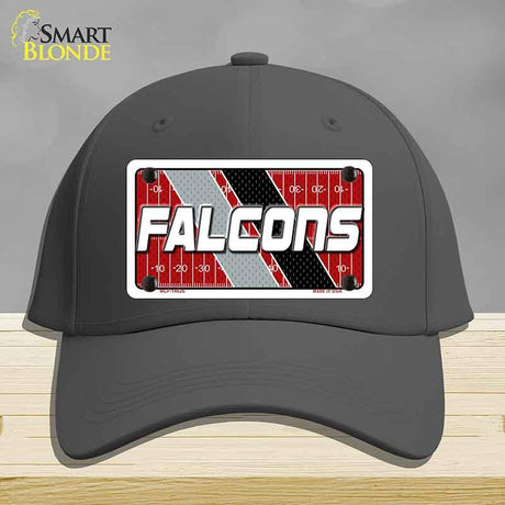 FALCONS Graphic Novelty License Plate Hat HAT-MLP-14626 Cotton Charcoal
