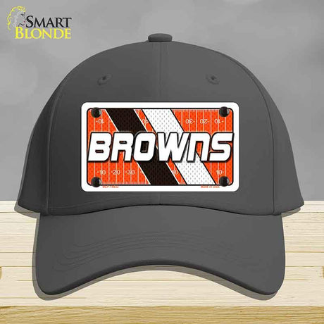 BROWNS Graphic Novelty License Plate Hat HAT-MLP-14632 Cotton Charcoal