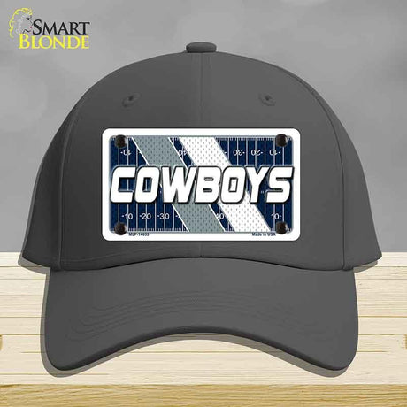 COWBOYS Graphic Novelty License Plate Hat HAT-MLP-14633 Cotton Charcoal