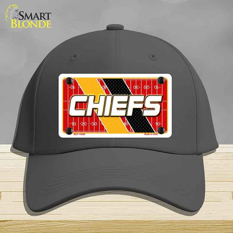 CHIEFS Graphic Novelty License Plate Hat HAT-MLP-14640 Cotton Charcoal