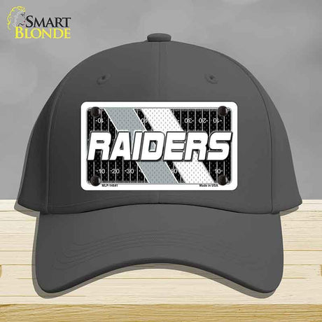 RAIDERS Graphic Novelty License Plate Hat HAT-MLP-14641 Cotton Charcoal