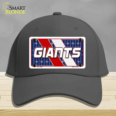 GIANTS Graphic Novelty License Plate Hat HAT-MLP-14648 Cotton Charcoal