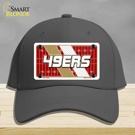 49ERS Graphic Novelty License Plate Hat HAT-MLP-14652 Cotton Charcoal