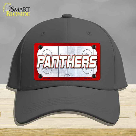 PANTHERS Graphic Novelty License Plate Hat HAT-MLP-14668 Cotton Charcoal