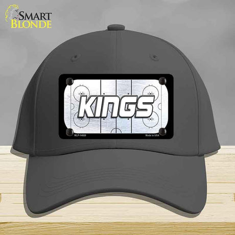 KINGS Graphic Novelty License Plate Hat HAT-MLP-14669 Cotton Charcoal