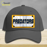 PREDATORS Graphic Novelty License Plate Hat HAT-MLP-14672 Cotton Charcoal